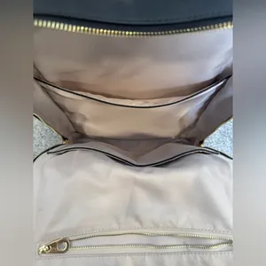 Calpak Kaya Black Laptop Backpack Gold Accents thumbnail 8