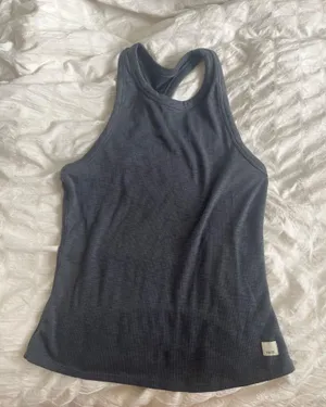 Blue Vuori Tank lounge top thumbnail 1