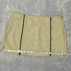 Zara Grey Mini Skirt Casual Resort Wear thumbnail 8