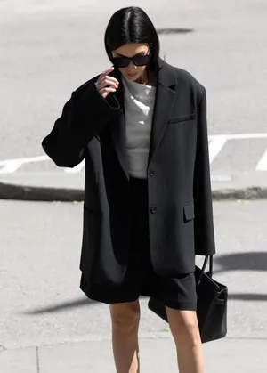 NWT Oak + Fort Oversized Blazer thumbnail 1
