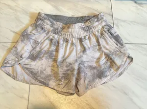 Lululemon White Lululemon Tracker Shorts thumbnail 1