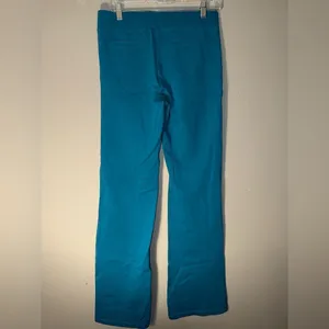 Betabrand blue Midrise bootcut pull on dress pants medium long thumbnail 3