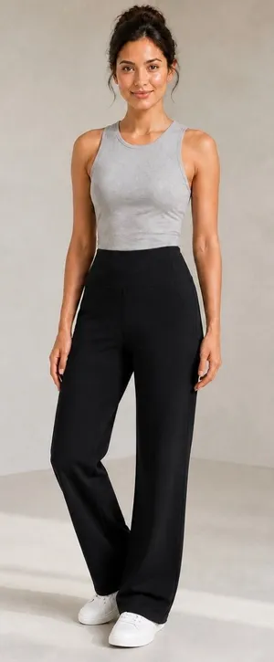Lululemon Align High-Rise Wide-Leg Pant Black Size 0 Nulu 30 Inseam thumbnail 1
