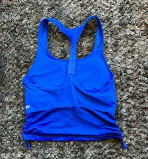 Fabletics workout top in blue thumbnail 3