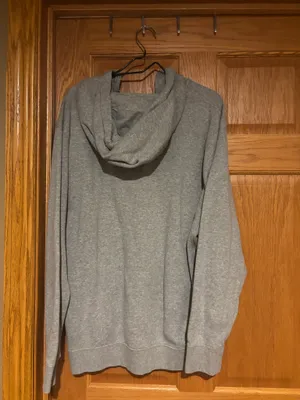 Grey Women’s Nike Hooded Full Zip XL thumbnail 3