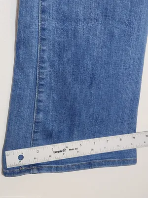 LOFT Slim Fit Flare Jeans with Patch Pockets Size 8/29 thumbnail 6