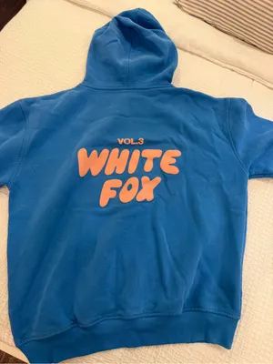 White fox blue azure sweatset vol. 3 size s/m!! Sweatpants and sweatshirt! thumbnail 8