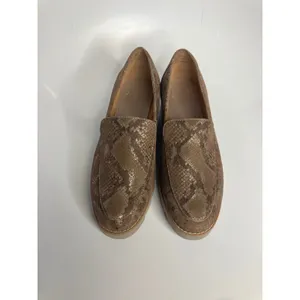Vionic‎ Kensley Loafers Womens 6.5 Brown Snake Print Good Metallic Lug Sole thumbnail 3