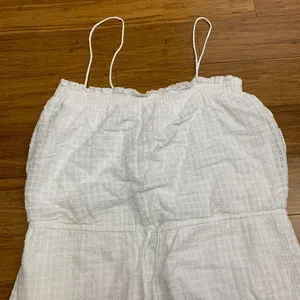 Greylin Dress Womens Small White Mini Tassel‎ Tie Waist Sleeveless Casual Summer thumbnail 2