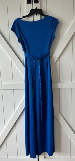 Blue Formal Dress Size 6 thumbnail 3