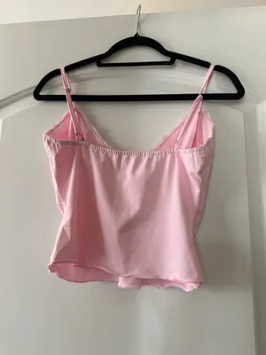 Baby Pink Lace Tank Top thumbnail 2