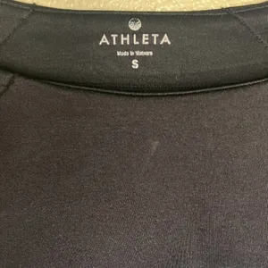 Athleta Black and Gray Sweatshirt Colorblock Athletic active‎ casual size small thumbnail 2
