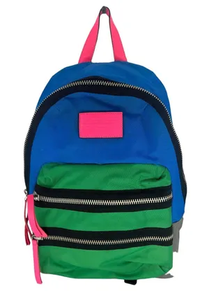 Marc by Marc Jacobs Loco‎ Domo Packrat Backpack Electric Blue Lemonade thumbnail 1