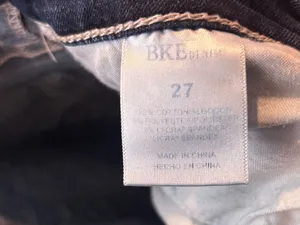 BKE Victoria universal fit mid rise ankle skinny jeans size 27 thumbnail 7