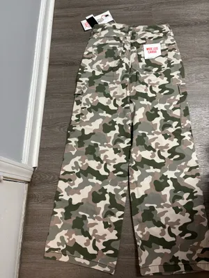 Camouflage flare legs cargo pants Sz9/29 thumbnail 10