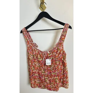 FREE PEOPLE Ellia Printed Set in Spring Blossom Combo Size Medium NWT thumbnail 6