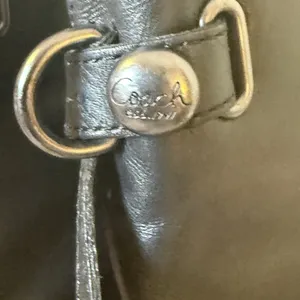 Coach Cheyenne Black Riding Equestrian Leather Over The Knee Boots 5.5 B‎ Luxury thumbnail 9