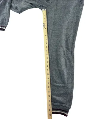 Garage Grey Track Joggers with Striped Waistband thumbnail 2