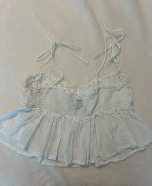 Princess Polly White Tank Top thumbnail 4