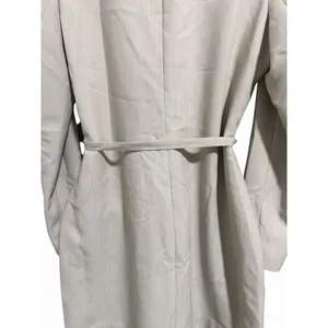 Abercrombie & Fitch Belted Blazer Tan Greige Mini Dress‎ Women's Size Large Tall thumbnail 8