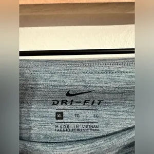Nike Dri-Fit Blue/Grey Leggings XL thumbnail 4