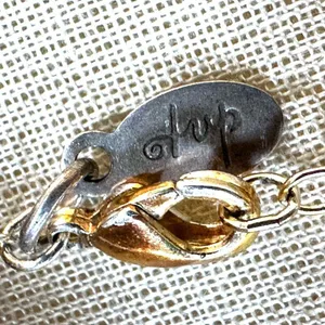 Tvp Courage is Fear That Has Said its Prayers Pewter pendant necklace thumbnail 5