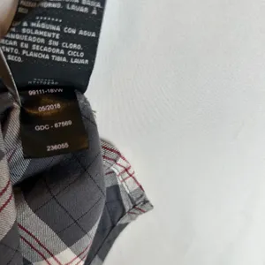 Harley-Davidson Womens Plaid Roll-Tab Button‎ Down Shirt Grey Small NEW thumbnail 6