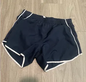 Navy Track Shorts with White Trim Blue Size M thumbnail 1