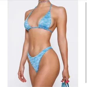 Tiger Mist Bikini Set With Beaded Chain thumbnail 2