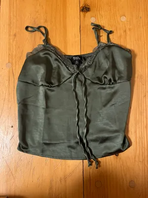 PacSun Satin Lace Tank Top thumbnail 1