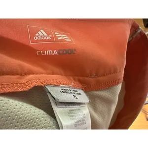 Adidas Golf Climacool Tan‎ w Orange Dot Flower Skirt Skort Ladies sz 6 thumbnail 4
