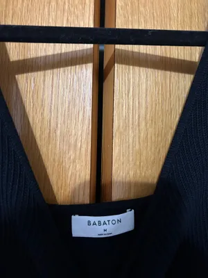 Aritzia Babaton Black Mini Dress thumbnail 4