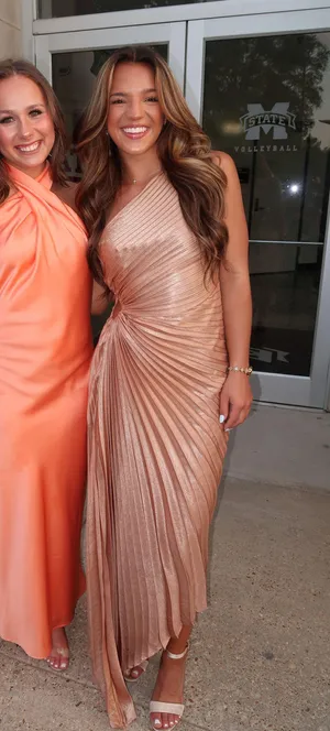 Rose gold dress thumbnail 2