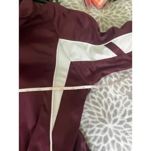 Womens Maroon Tracksuit Set Small Jacket Pants Athleisure A&M Collegiate Lounge thumbnail 9