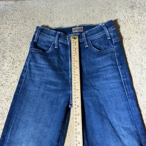 Mother The Hustler Ankle Fray‎ Jeans Home Movies High Rise Bootcut 23 1117-686 thumbnail 3