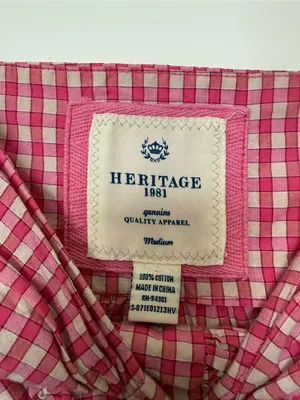 Heritage 1981 Pink Gingham Cotton Babydoll Dress | Coquette M thumbnail 2
