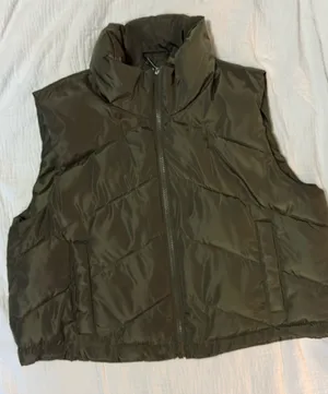 Puffer Vest Green Size M thumbnail 1