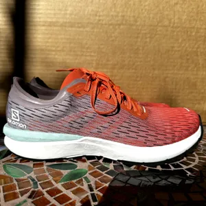 Salomon Sonic 3 Accelerate Road Running Shoes Lightweight Gray Orange 7 thumbnail 3