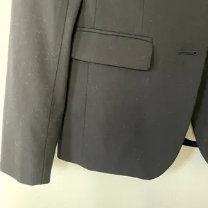 Banana‎ Republic black business formal blazer suit top wool women size 0 thumbnail 4