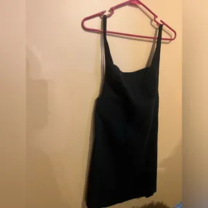 NWOT free people black mini dress‎ M thumbnail 4