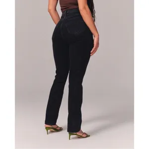 Abercrombie Fitch Curve Love 90’s Slim Straight Ultra High Rise Jeans 25/0 Short thumbnail 7