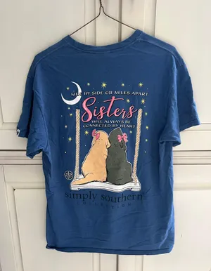 Simply Southern T-Shirt Navy Blue Medium thumbnail 2