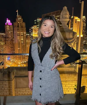 Zara Houndstooth Tweed Pinafore Mini Dress thumbnail 6