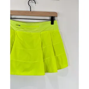 Lululemon Womens Skort Green Pace Rival Mid Rise Swift Mini Skirt Stretch Size 6 thumbnail 8