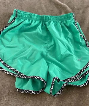 Green Nike Dri-Fit Shorts Small thumbnail 1