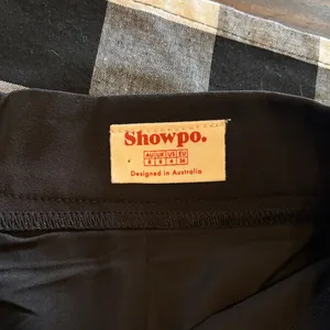 Showpo high waisted black Shorts 4 us thumbnail 2