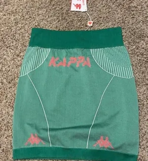 Kappa skirt.Authentic Leszno Knit Skirt Green M thumbnail 1