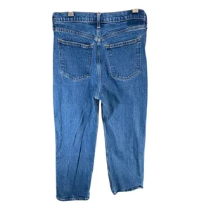 Abercrombie & Fitch The 90s Relaxed Jeans 31/12 SHORT Blue Classic Americana thumbnail 5