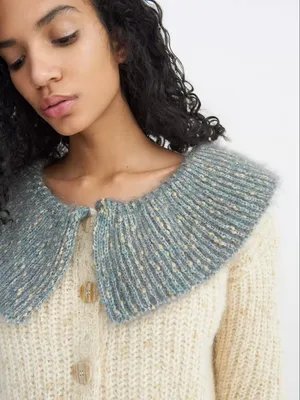 Raga Dorothy Textured Button Front Boho Cardigan Sweater Anthropologie M thumbnail 10