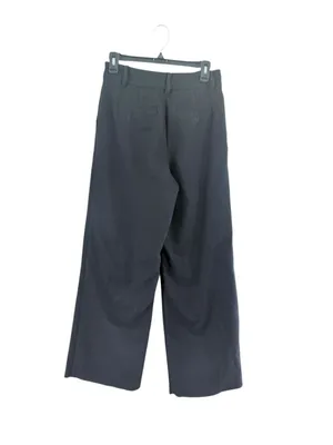 Women's Oak + Fort Black Wide Leg Trousers Size 2 thumbnail 3